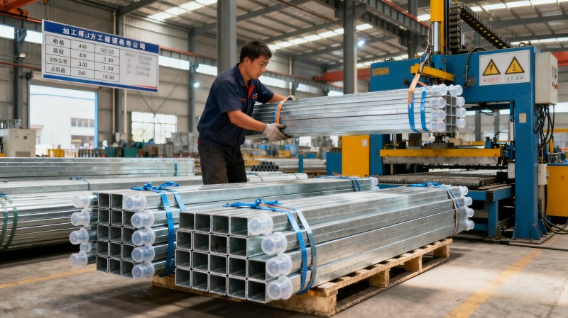 四会镀锌矩形管生产厂家